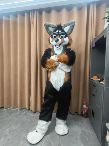 Costume mascotte lunga