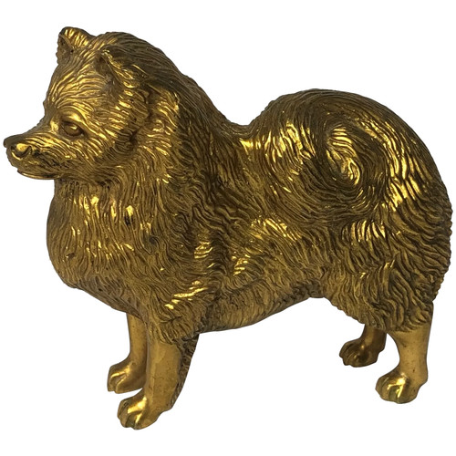 Antico arte deco dorato - dorato, bronzo