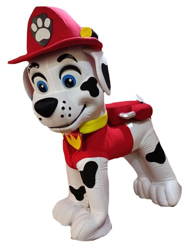 Mascotte marshall paw patrol - marshall,