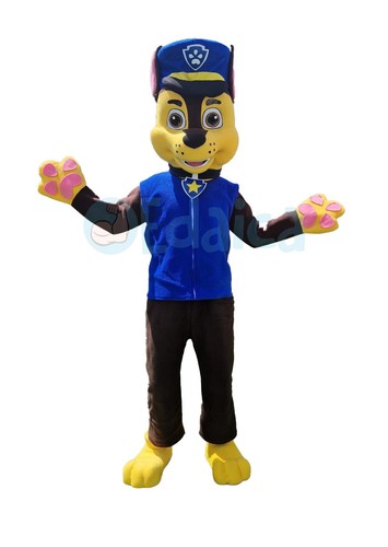 Mascotte chase paw patrol - paw,